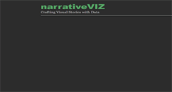 Desktop Screenshot of narrativeviz.com